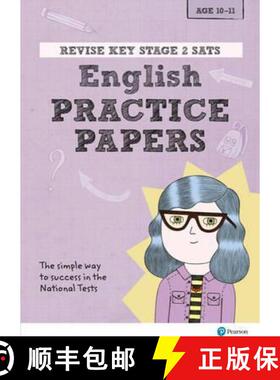 【3-4周达】Pearson REVISE Key Stage 2 SATs English Revision Practice Papers for the 2023 and 2024 exa... [9781292145976]