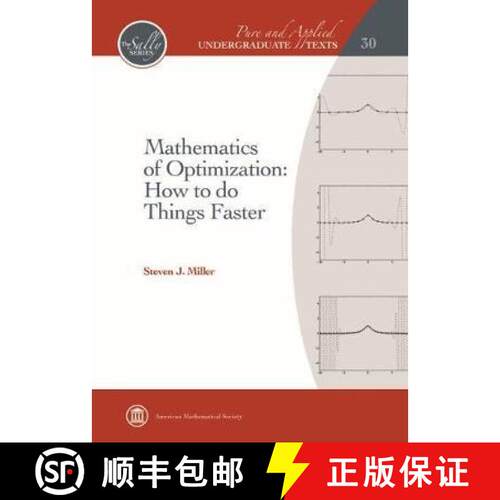 【3-4周达】精装 Mathematics of Optimization : How to do Things Faster [9781470441142]