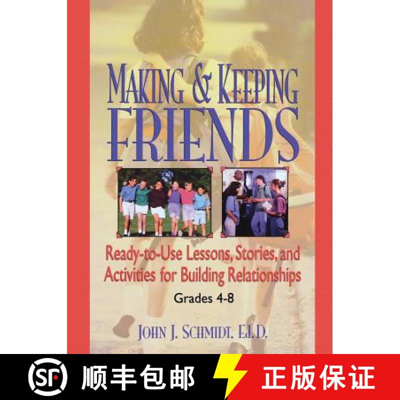 【3-4周达】Making & Keeping Friends: Ready-To-Use Lessons, Stories, And Activities For Building Relat... [9780787966263]