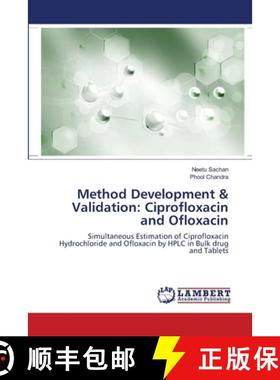 预订 Method Development & Validation: Ciprofloxacin and Ofloxacin [9783659485138]