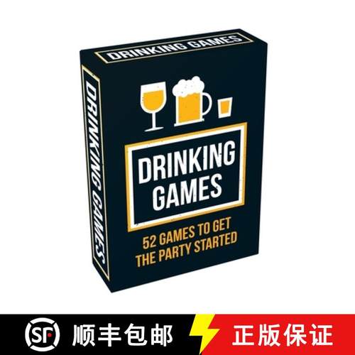 【3-4周达】Drinking Games: 52 Games to Get the Party Started [9781837993819]