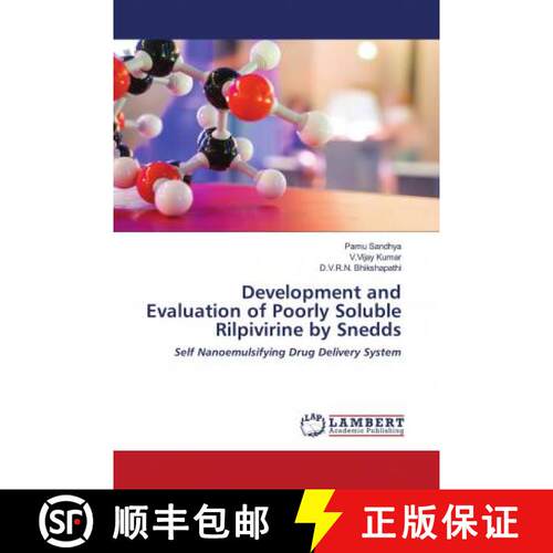 预订 Development and Evaluation of Poorly Soluble Rilpivirine by Snedds [9786202667678]