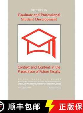 【3-4周达】Studies in Graduate and Professional Student Development: Context and Content in the Prepa... [9781581072075]