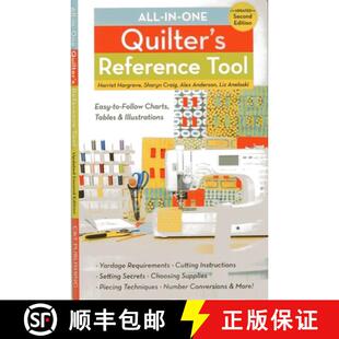 【3-4周达】All-In-One Quilter's Reference Tool, Updated Second Edition: Easy-To-Follow Charts, Tables... [9781607058526]