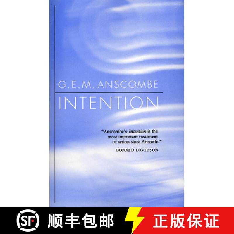 【3-4周达】Intention [9780674003996]