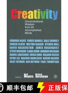 【3-4周达】Creativity : Unconventional Wisdom from 20 Accomplished Minds [9781349279814]