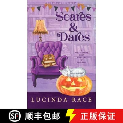【3-4周达】Scares & Dares Hardcover: A Paranormal Witch Cozy Mystery [9781966424024]