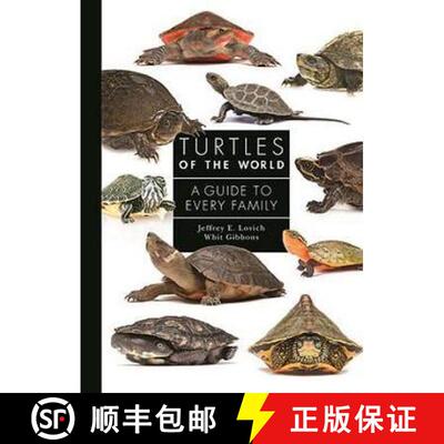 现货 精装 世界龟类图鉴 Turtles of the World: A Guide to Every Family [9780691223223]