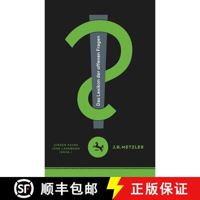 【3-4周达】精装 Das Lexikon der offenen Fragen [9783476026200]