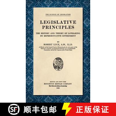 【3-4周达】精装 Legislative Principles [1930] [9781584775430]