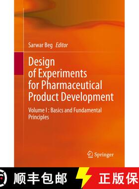 【3-4周达】Design of Experiments for Pharmaceutical Product Development : Volume I : Basics and Funda... [9789813347168]