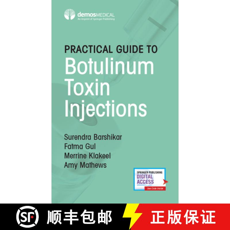 【2-3周达】Practical Guide to Botulinum Toxin Injections [9780826148681]