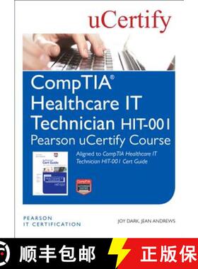 【3-4周达】Comptia Healthcare It Technician Hit-001 Pearson Ucertify Course Student Access Card [9780134263533]