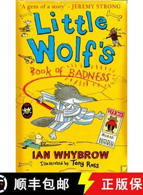 【3-4周达】Little Wolf's Book of Badness [9780007458547]