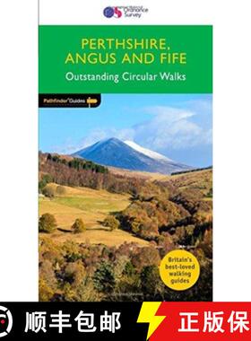 【3-4周达】PERTHSHIRE, ANGUS & FIFE [9780319091289]