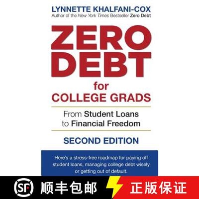 【3-4周达】Zero Debt for College Grads: From Student Loans to Financial Freedom 2nd Edition [9781932450101]