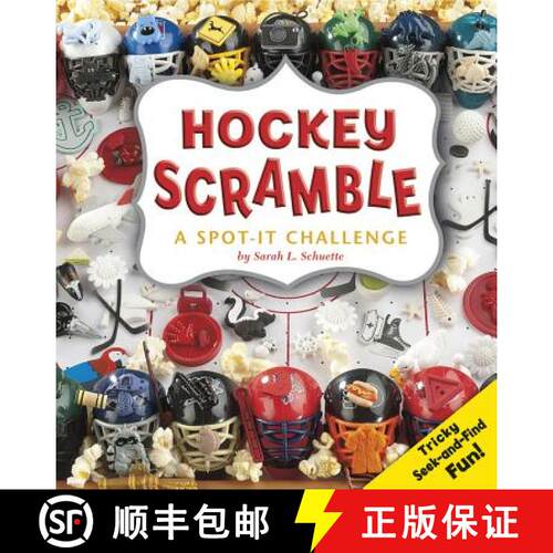 预订 精装 Hockey Scramble: A Spot-It Challenge [9781620650639]