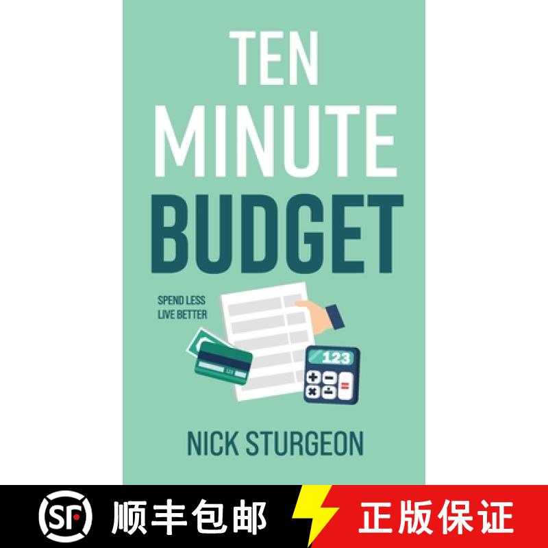 【3-4周达】Ten Minute Budget: Spend Less Live Better [9781838130435]