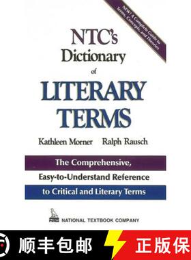 【3-4周达】Ntc's Dictionary of Literary Terms [9780844254647]