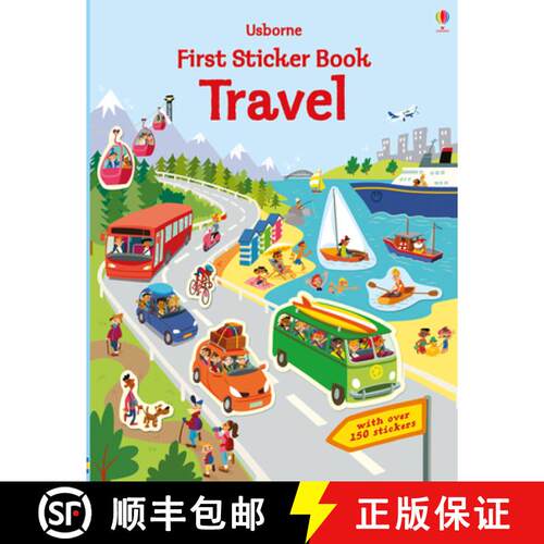 【3-4周达】First Sticker Book Travel [9781474937061]