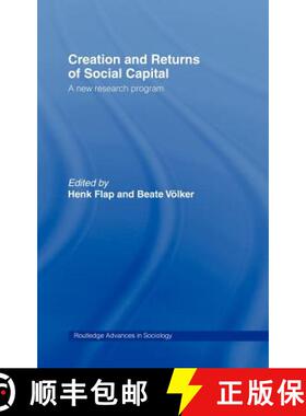 【3-4周达】精装 Creation and Returns of Social Capital: A New Research Program [9780415300599]