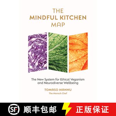 【3-4周达】精装 The Mindful Kitchen Map – The new system for ethical veganism and neurodiverse wellb... [9781848994331]