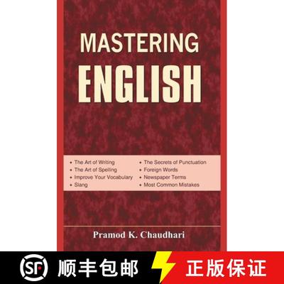 【3-4周达】MASTERING ENGLISH [9789350481844]