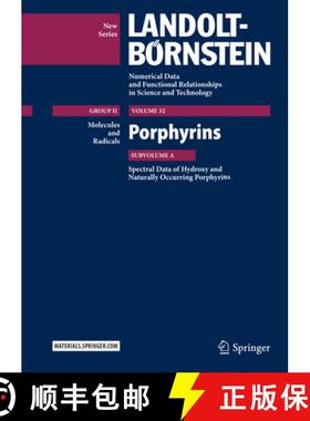 【3-4周达】Porphyrins: Spectral Data of Hydroxy and Naturally Occuring Porphyrins [9783642415609]