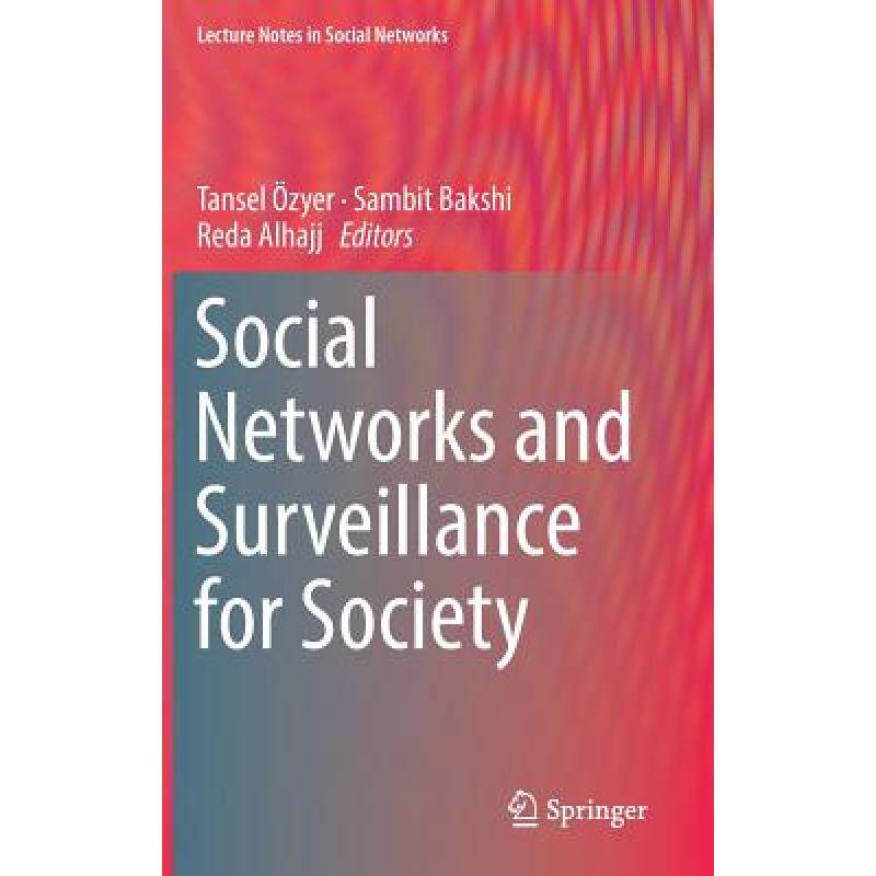 预订 social networks and surveillance for. [9783319782553]