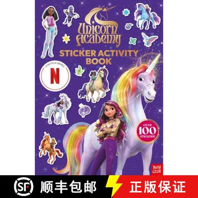 【3-4周达】Unicorn Academy: Sticker Activity Book (A Netflix series): An official Netflix TV tie-in s... [9781805134275]