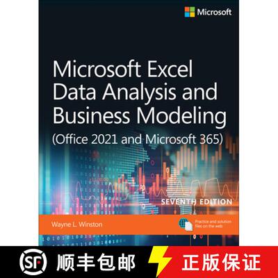 【3-4周达】Microsoft Excel Data Analysis and Business Modeling (Office 2021 and Microsoft 365) [9780137613663]