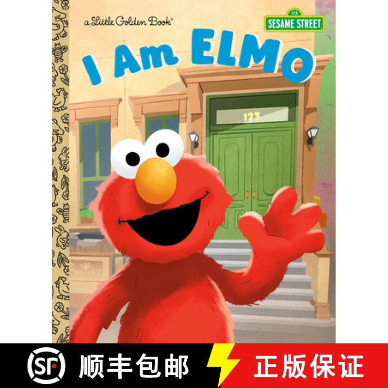 【3-4周达】I Am Elmo (Sesame Street) [9780593901472]
