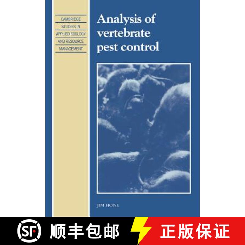 【3-4周达】Analysis of Vertebrate Pest Control: - Analysis of Vertebrate Pest Control [9780521415286]