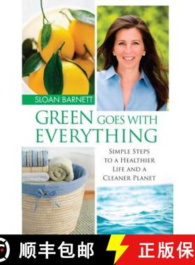 【3-4周达】Green Goes with Everything: Simple Steps to a Healthier Life and a Cleaner Pla [9781451646177]
