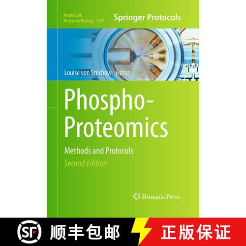 【3-4周达】Phospho-Proteomics : Methods and Protocols (Softcover reprint of the original 2nd ed. 2016) [9781493950010]