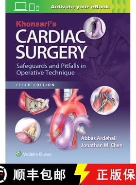 【3-4周达】Khonsari's Cardiac Surgery: Safeguards and Pitfalls in Operative Technique [9781451183689]
