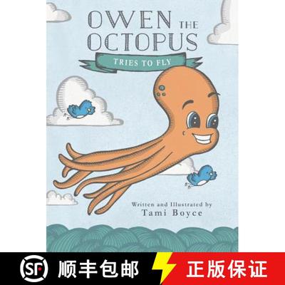 【3-4周达】Owen the Octopus Tries to Fly [9780692970447]
