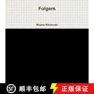 【3-4周达】Folgers [9781365226472]
