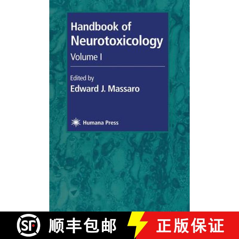 【3-4周达】Handbook of Neurotoxicology: Volume I - Handbook of Neurotoxicology Neurotoxicity of Synth... [9780896037953]
