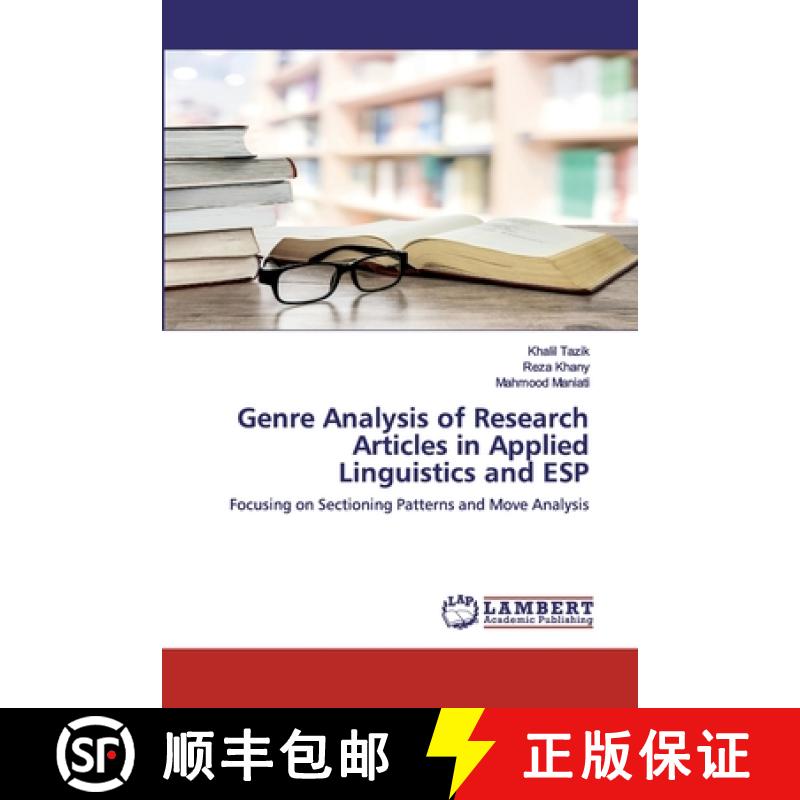 预订 Genre Analysis of Research Articles in Applied Linguistics and ESP [9786200291561]