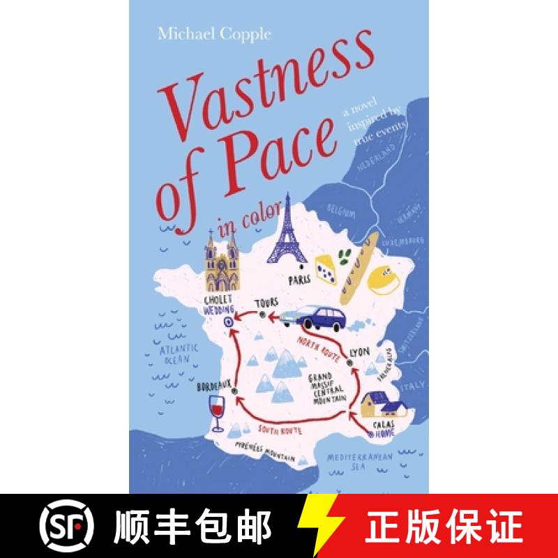 【2-3周达】Vastness of Pace in color: A Novel Inspired by True Events [9781777832599]