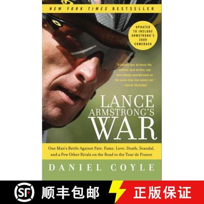 【3-4周达】Lance Armstrong's War: One Man's Battle Against Fate, Fame, Love, Death, Scandal, and a Fe... [9780061783715]