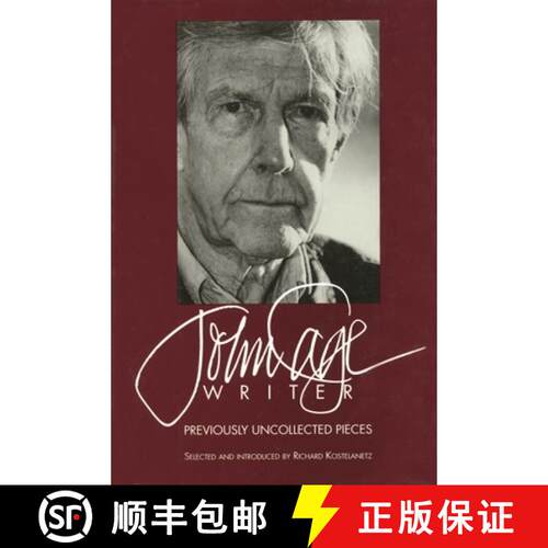【3-4周达】精装 John Cage: Writer : Previously Uncollected Pieces [9780879101633]