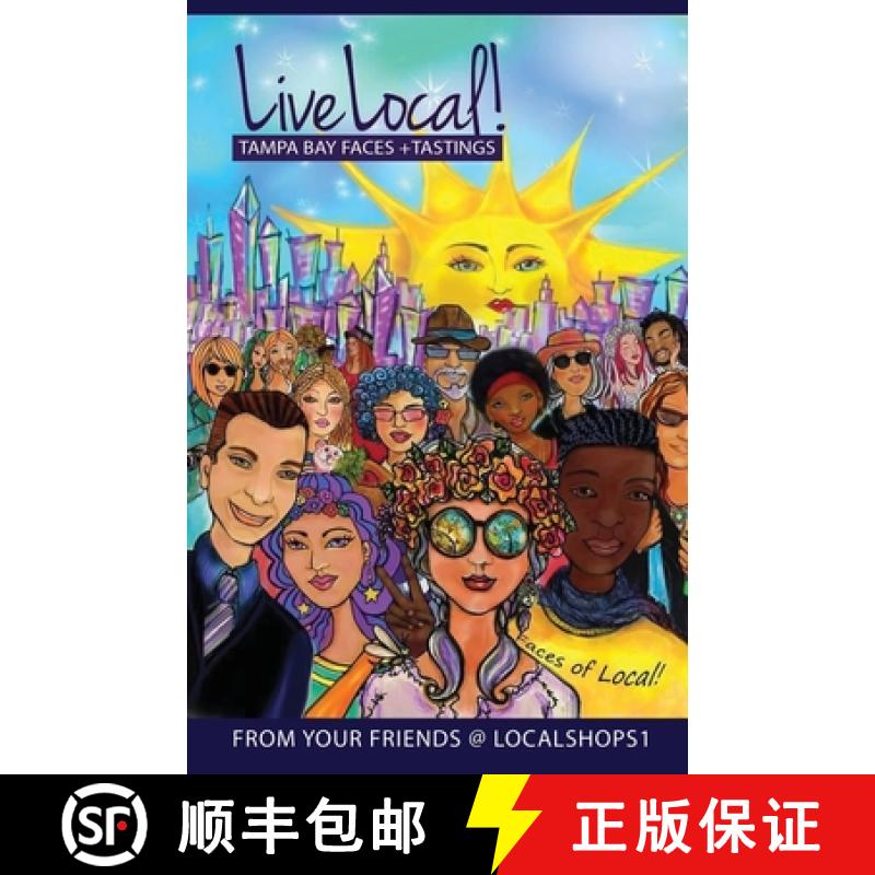 【3-4周达】Live Local! Tampa Bay Faces + Tastings [9781959608103]