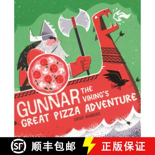 【3-4周达】Gunner the Viking's Great Pizza Adventure [9798260510094]