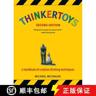 Creative Thinkertoys 9781580087735 Techniques Thinking Handbook 创意思考玩具库 现货