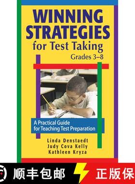 【3-4周达】Winning Strategies for Test Taking, Grades 3-8: A Practical Guide for Teaching Test Prepar... [9781616085643]