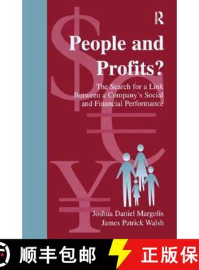 【3-4周达】People and Profits?: The Search for A Link Between A Company's Social and Financial Perfor... [9781138160576]