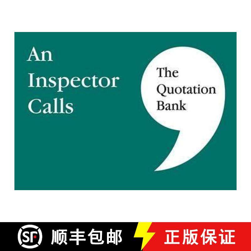 【3-4周达】Quotation Bank: An Inspector Calls GCSE Revision and Study Guide for English Literature 9-1 [9780995608627]