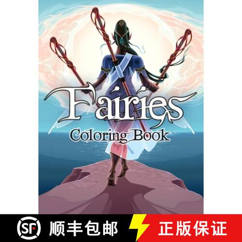 【3-4周达】Fairies Coloring Book: Awesome Coloring Book Fairies with Beautiful Cute Magical Fairies a... [9786069612248]